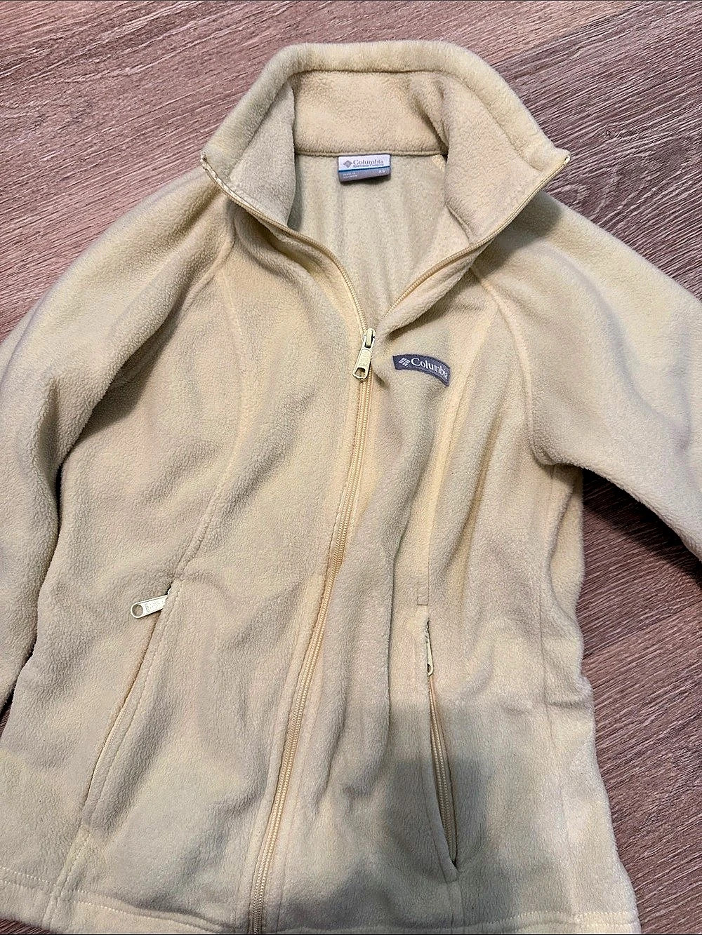 Columbia Women's Benton Springs Full-Zip Fleece Jacket Cream